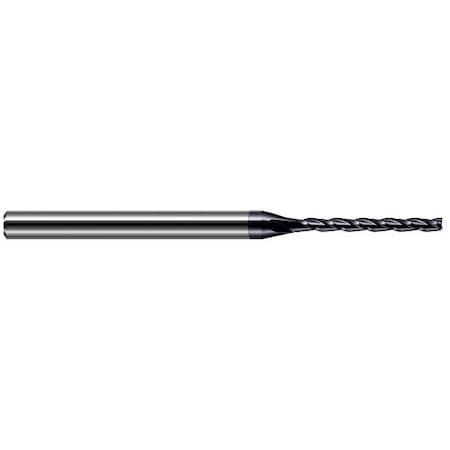 Harvey Tool 0.2187 in. 7/32 Cutter dia. x 2.187in. 2-3/16 Carbide Square End Mill, 4 Flutes, AlTiN Coated 951614-C3